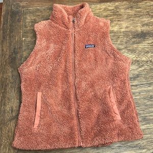 Patagonia Los Gatos Fleece Vest (Womens, Century Pink, Size L)